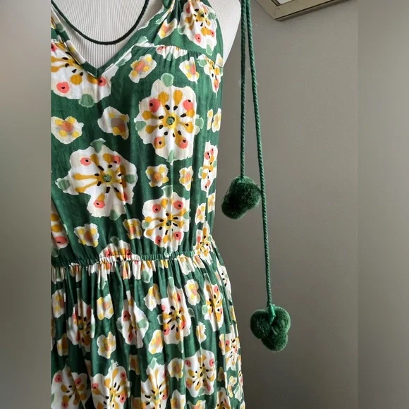 Gorgeous Green Printed Maxi dress! - Picture 6 of 11